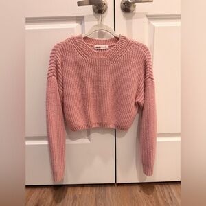 Crop pullover Knit Sweater